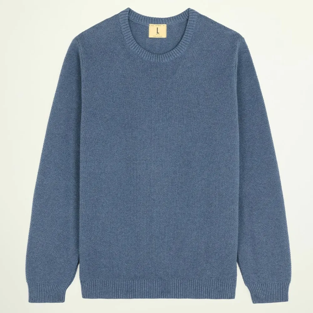 NITTO KNITWEAR - Pull Youri - Indigo