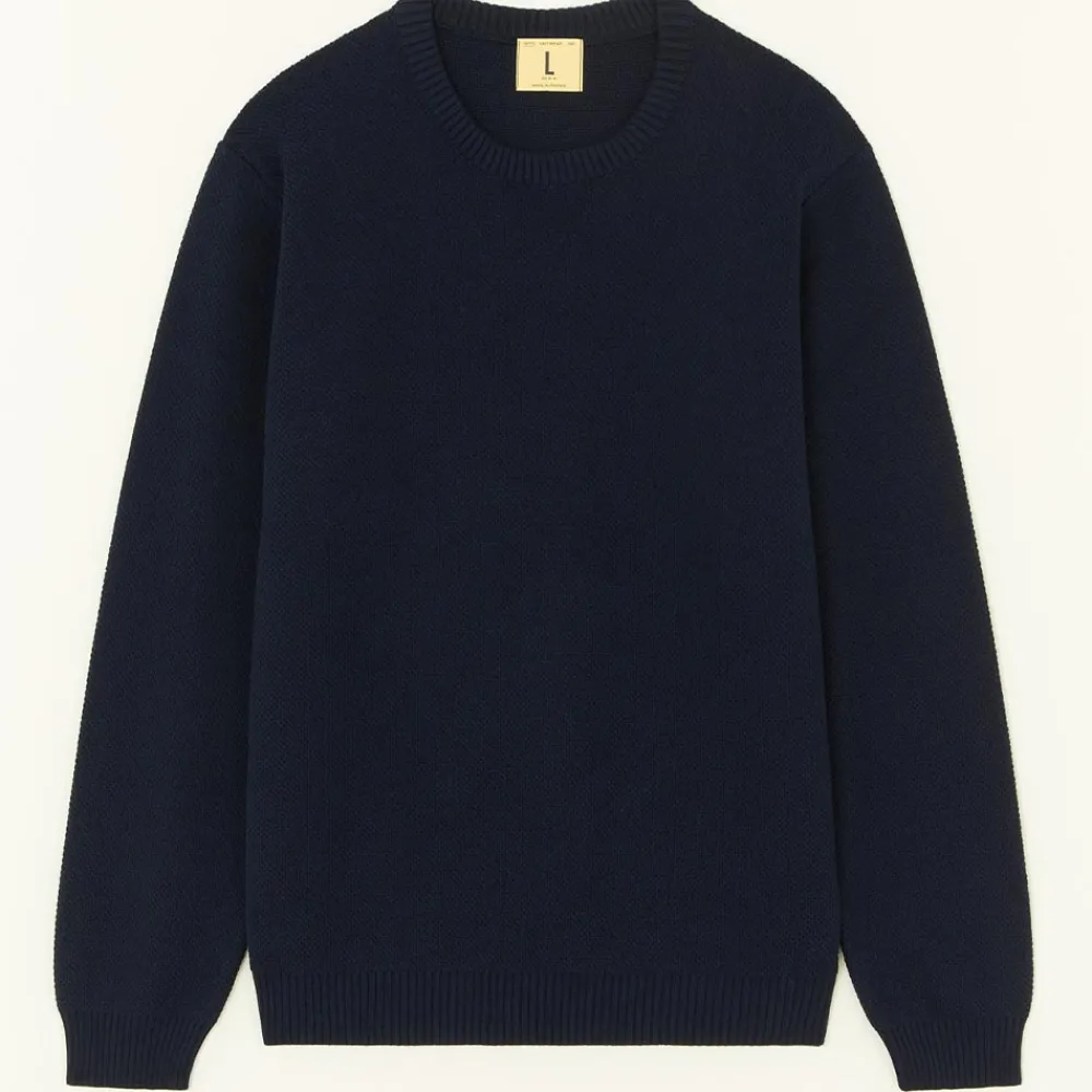 NITTO KNITWEAR - Pull Youri - Marine