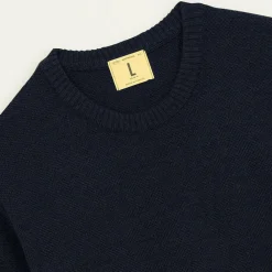 NITTO KNITWEAR - Pull Youri - Marine
