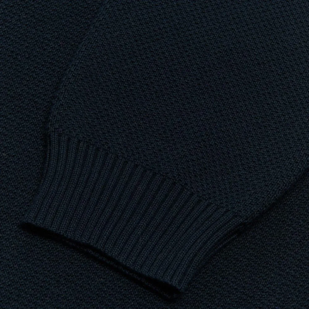 NITTO KNITWEAR - Pull Youri - Marine