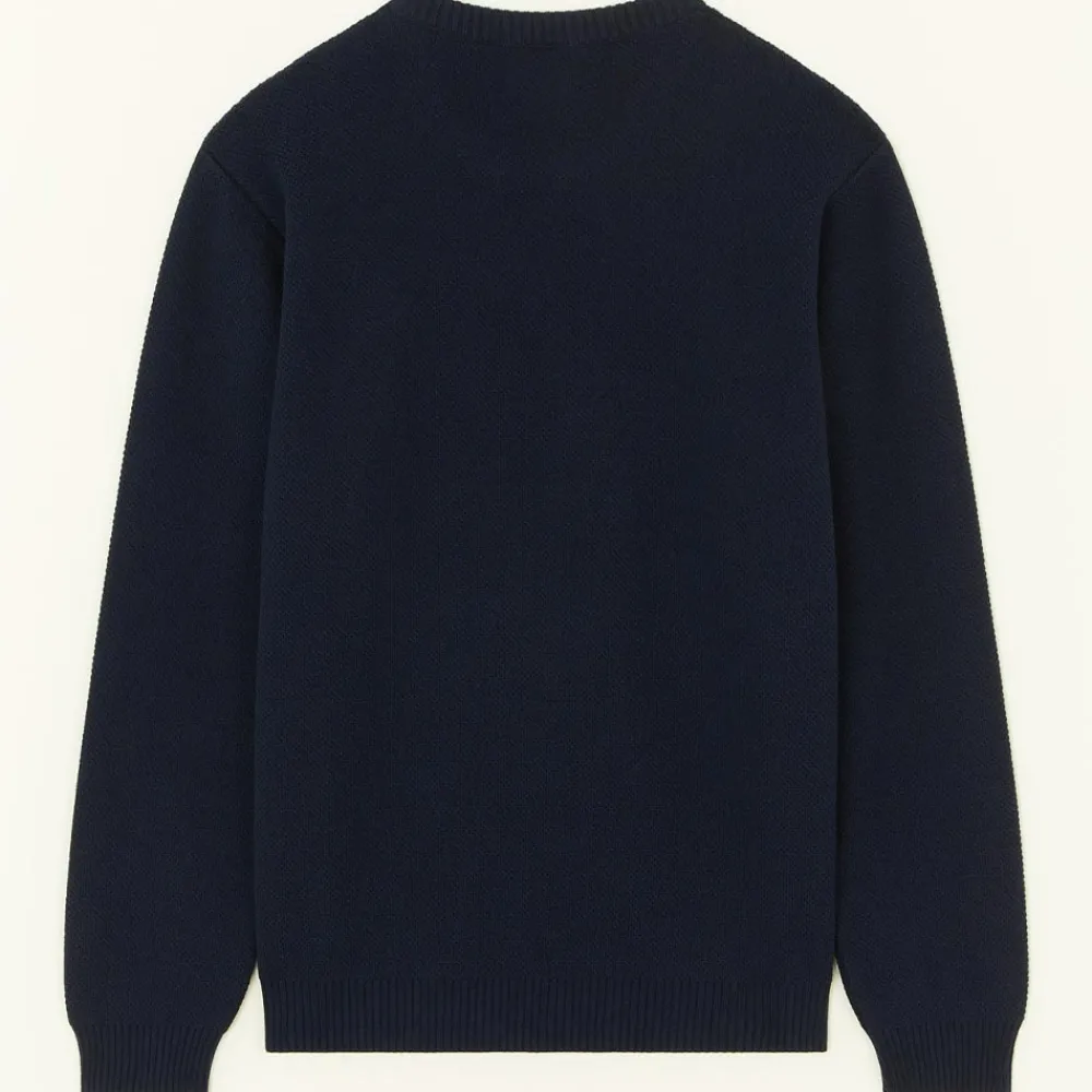 NITTO KNITWEAR - Pull Youri - Marine