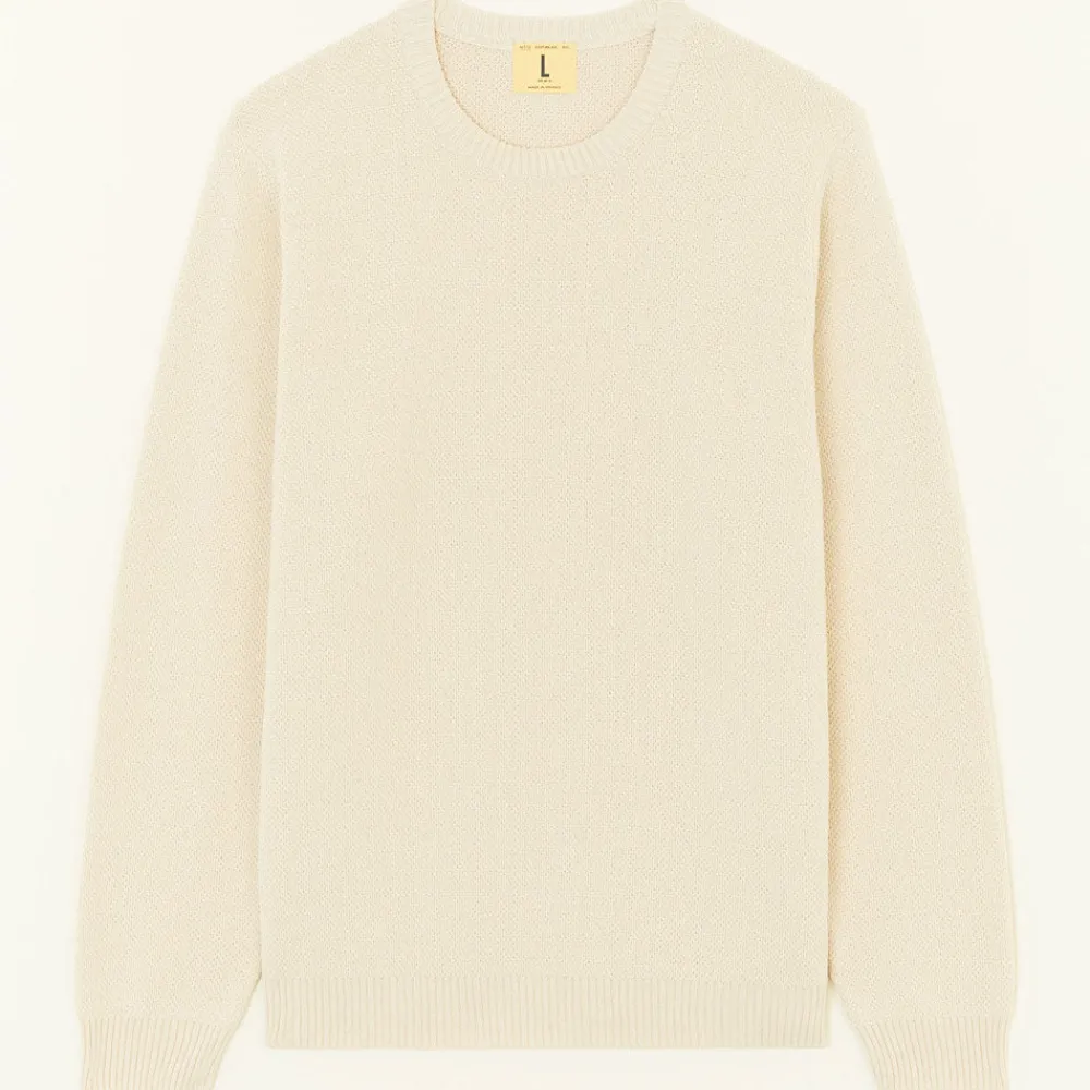 NITTO KNITWEAR - Pull Youri - Naturel