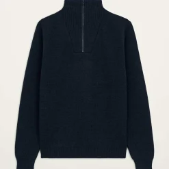 NITTO KNITWEAR - Pull Youri Camionneur - Marine