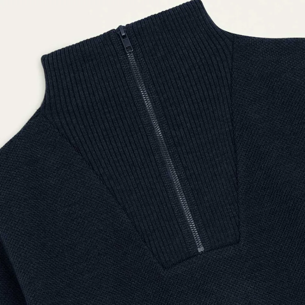 NITTO KNITWEAR - Pull Youri Camionneur - Marine
