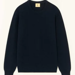 NITTO KNITWEAR - Pull Youri - Marine
