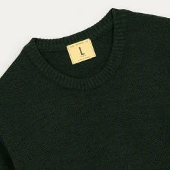 NITTO KNITWEAR - Pull Youri - Vert Fôret