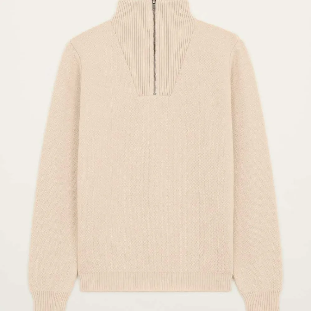 NITTO KNITWEAR - Pull Youri Camionneur - Naturel