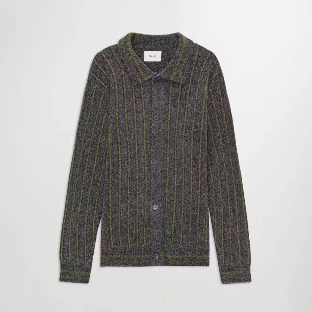 Women NN07 NN. 07 - Cardigan Polo Darren - Medium grey Mel