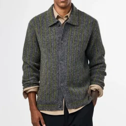 Women NN07 NN. 07 - Cardigan Polo Darren - Medium grey Mel