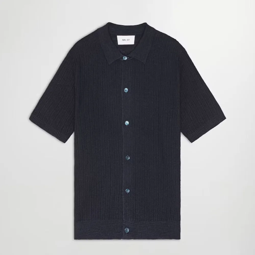 NN07 NN. 07 - Chemise Nolan - Bleu marine