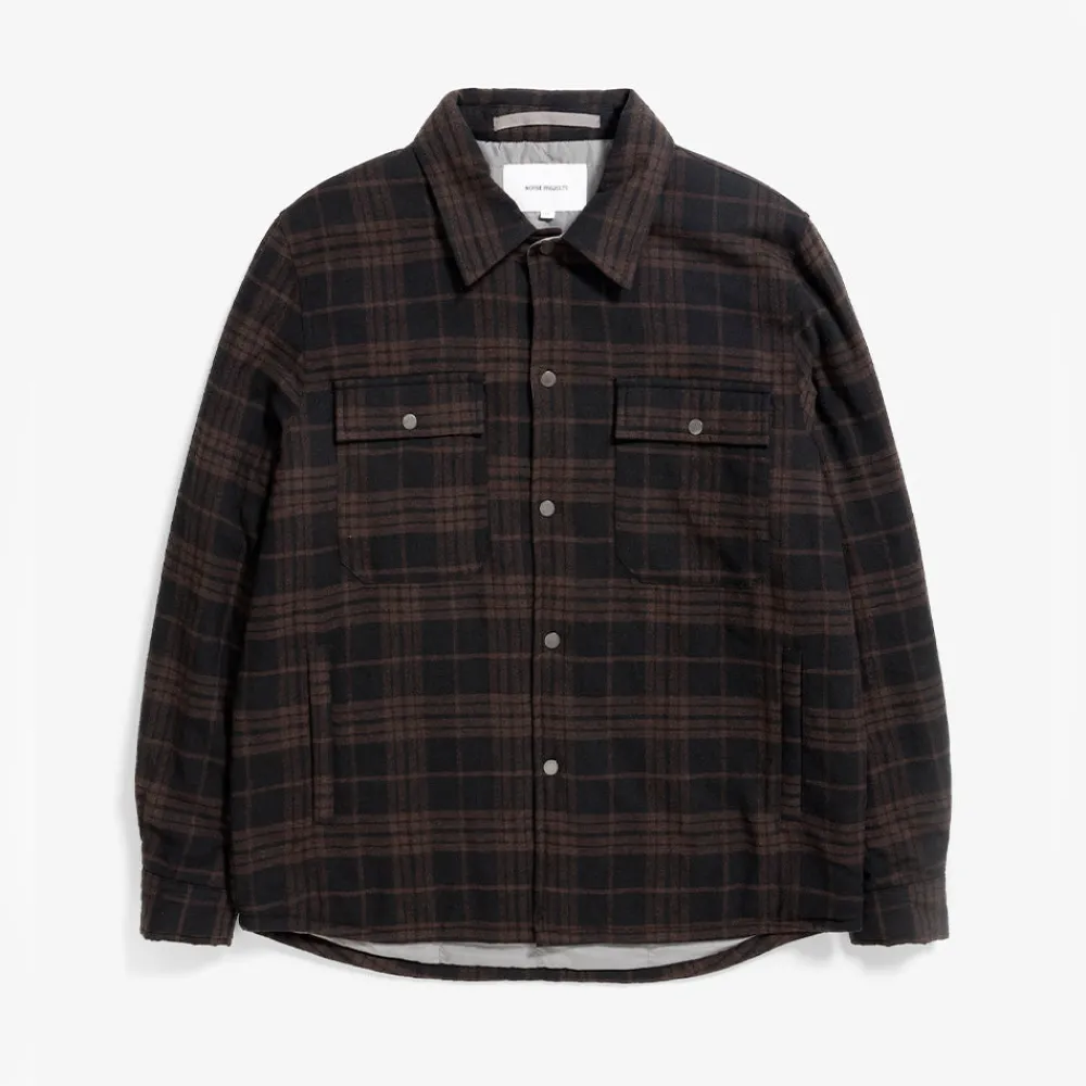 Norse Projects Norse Project - Chemise Hjalmer - Marron