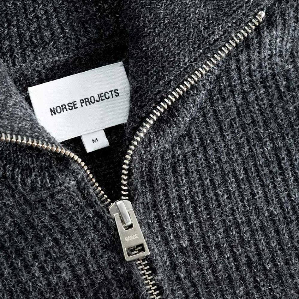 Norse Projects Norse Project - Veste zippée Hagen - Gris