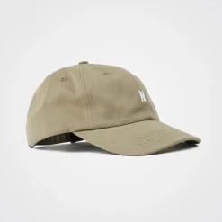 Women Norse Projects - Casquette Twill Sports Cap - Vert Sediment