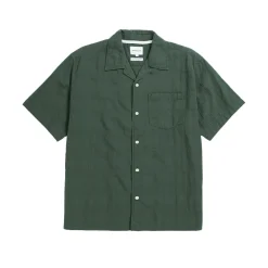 NORSE PROJECTS - Chemise Carsten Dobby - Vert