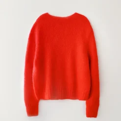 Women Nothing Written - Cardigan Alpaga - Rouge