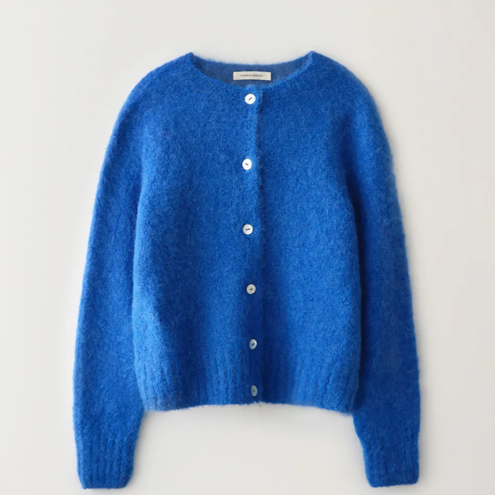 Women Nothing Written - Cardigan Alpaga - Bleu