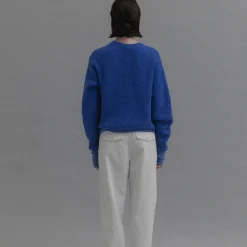 Women Nothing Written - Cardigan Alpaga - Bleu