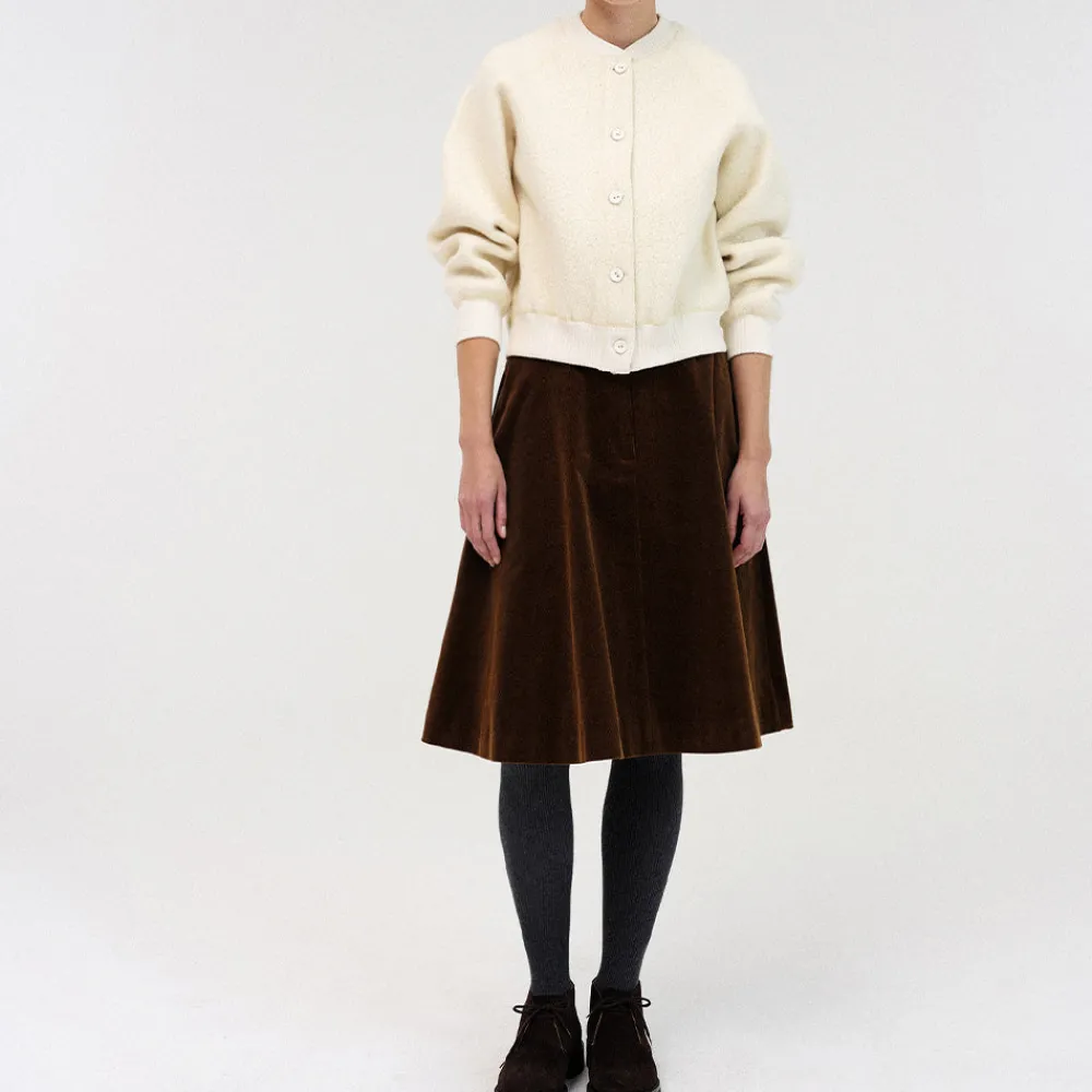 Women Nothing Written - Cardigan Alpaga - Ivoire