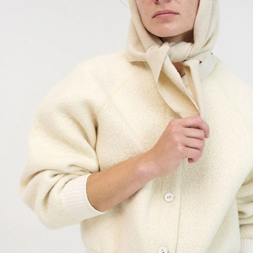 Women Nothing Written - Cardigan Alpaga - Ivoire