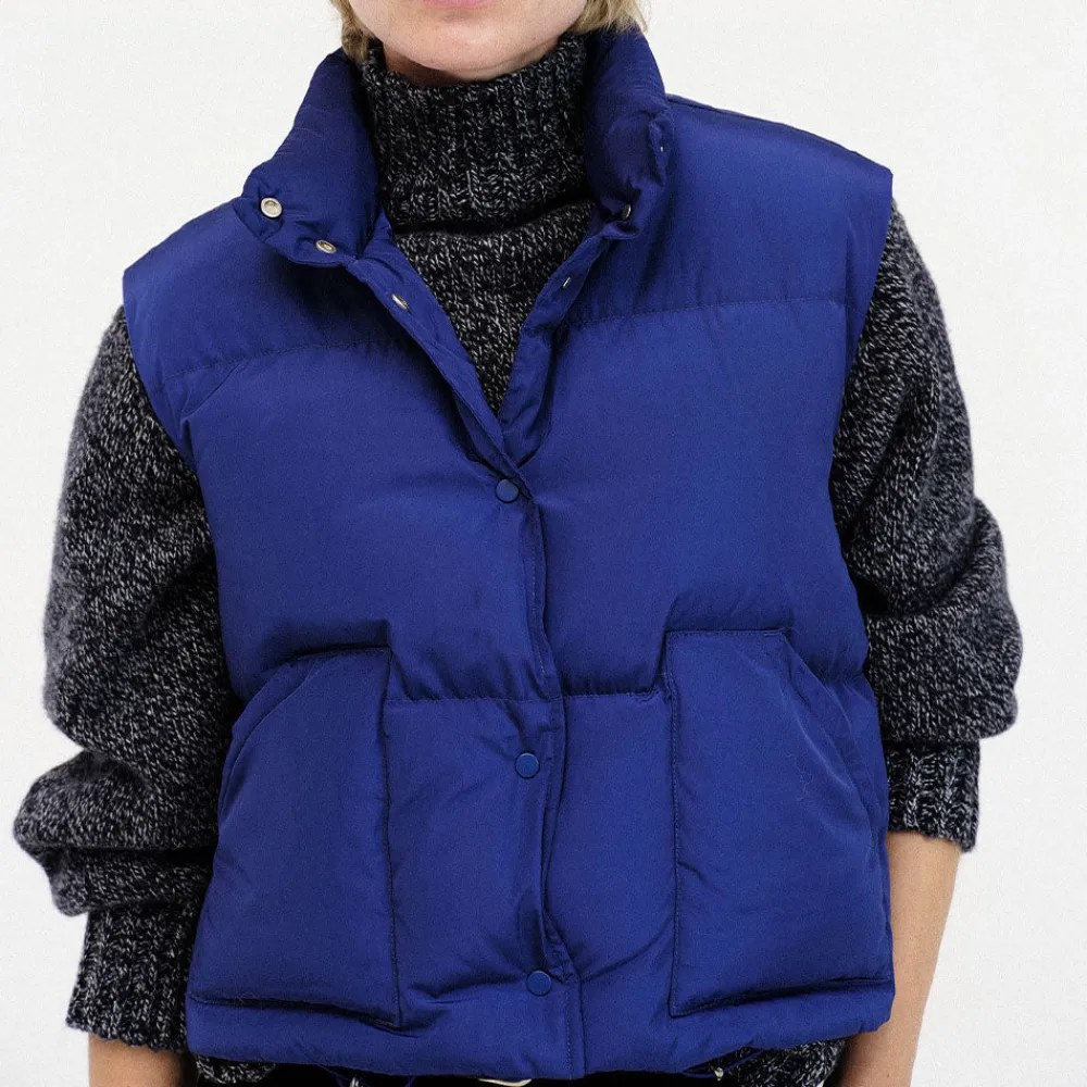 Women Nothing Written - Doudoune sans manches - Bleu