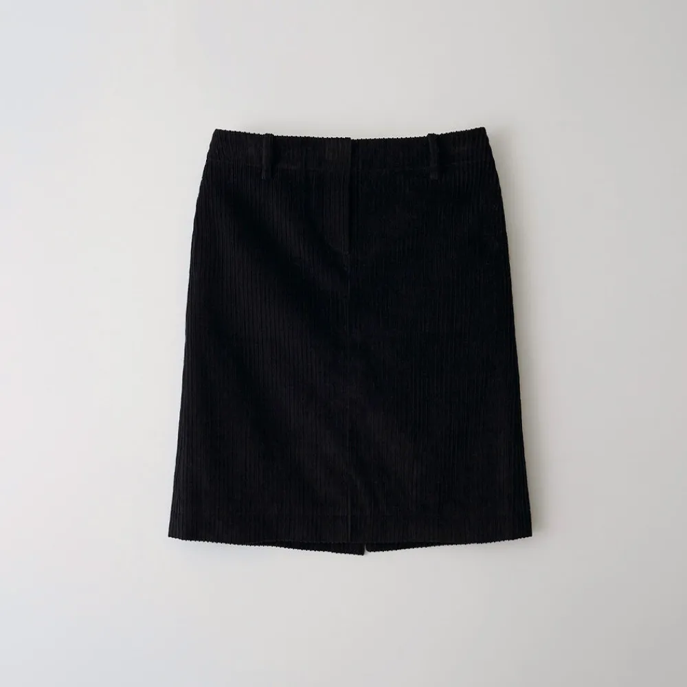 Women Nothing Written - Jupe velours - Noir