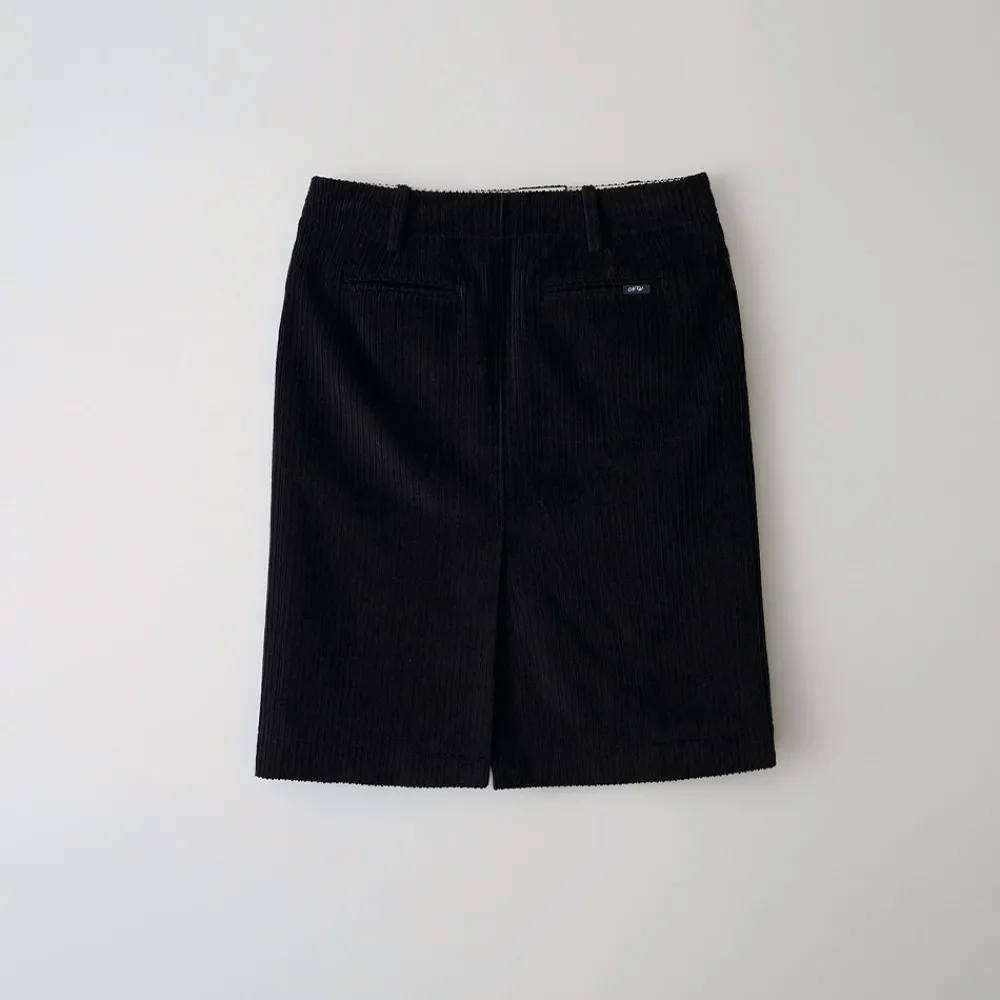 Women Nothing Written - Jupe velours - Noir