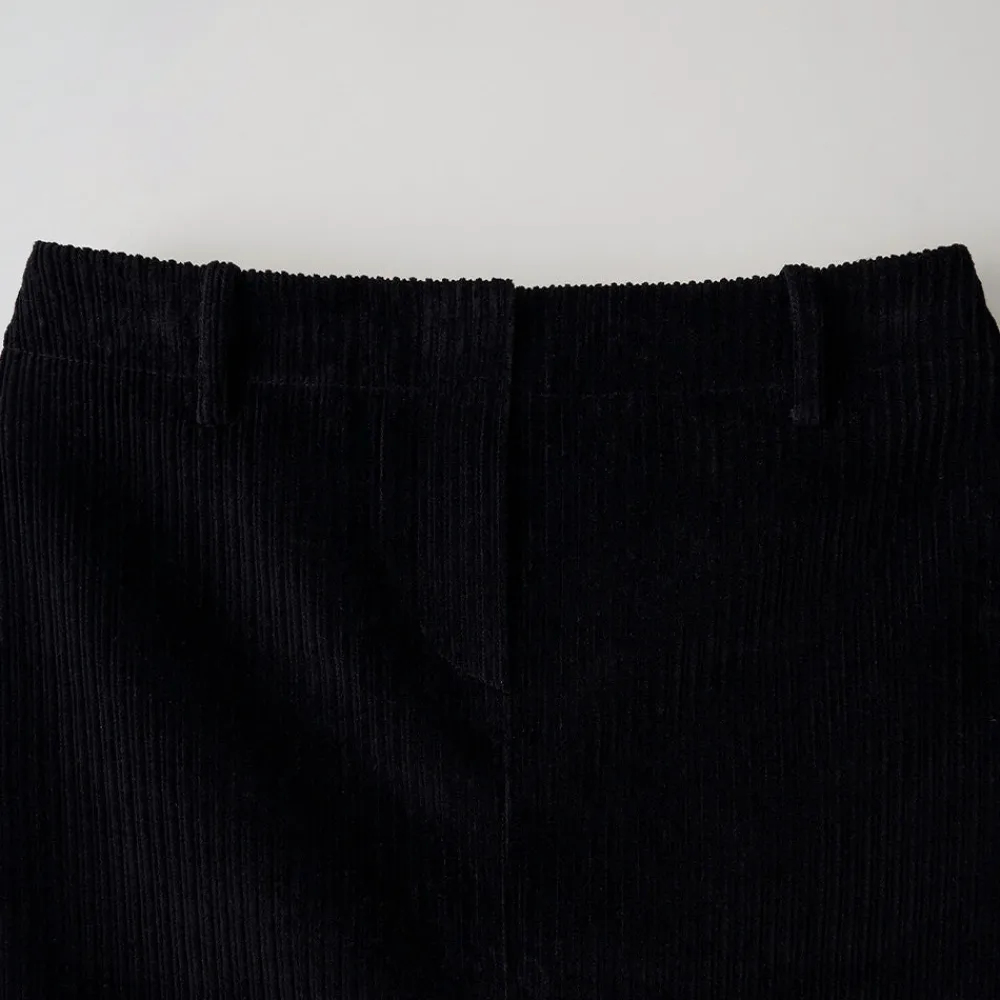 Women Nothing Written - Jupe velours - Noir