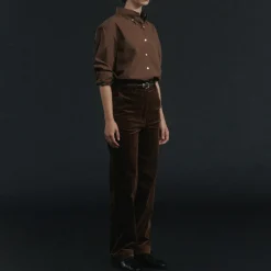 Women Nothing Written - Pantalon velours - Marron