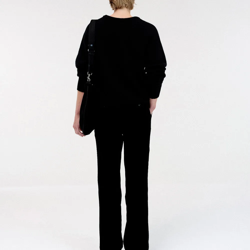 Women Nothing Written - Pull Alpaga - Noir