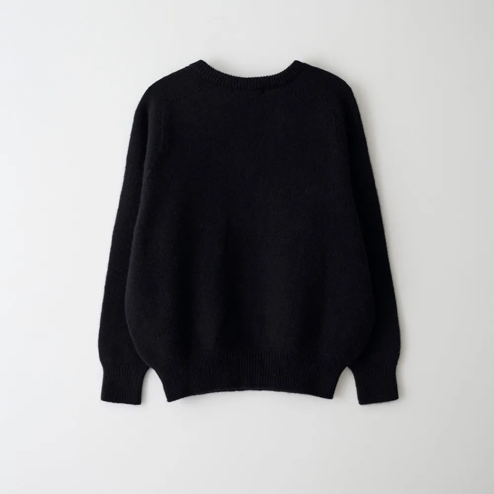Women Nothing Written - Pull Alpaga - Noir