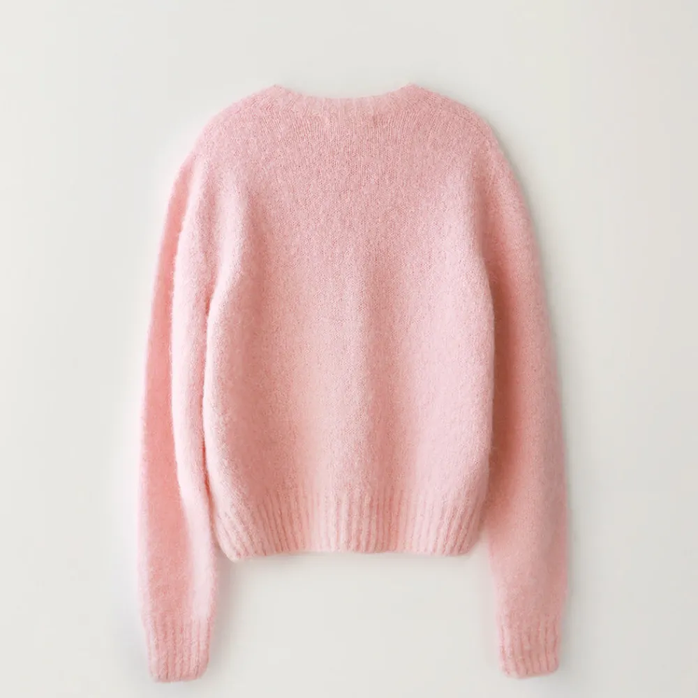 Women Nothing Written - Pull Alpaga - Rose