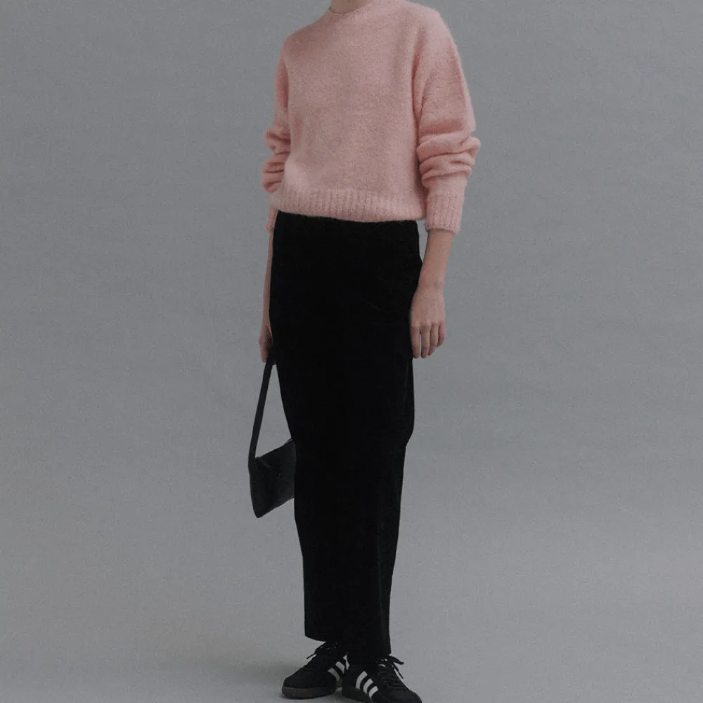 Women Nothing Written - Pull Alpaga - Rose