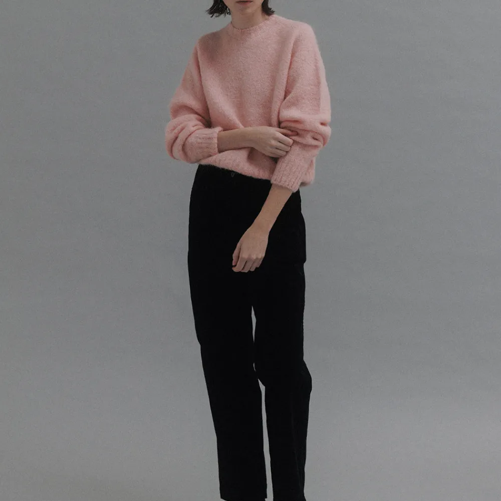 Women Nothing Written - Pull Alpaga - Rose