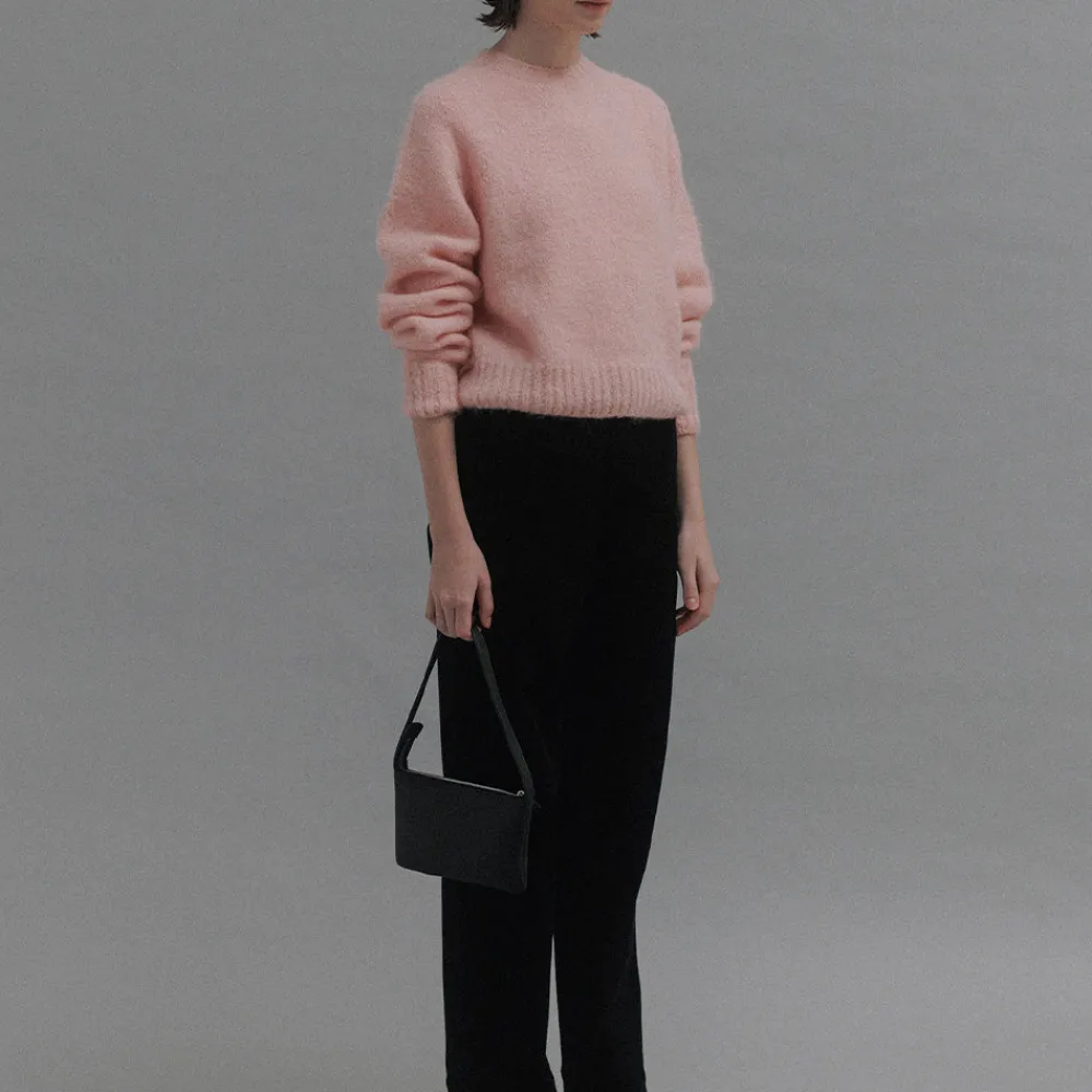 Women Nothing Written - Pull Alpaga - Rose