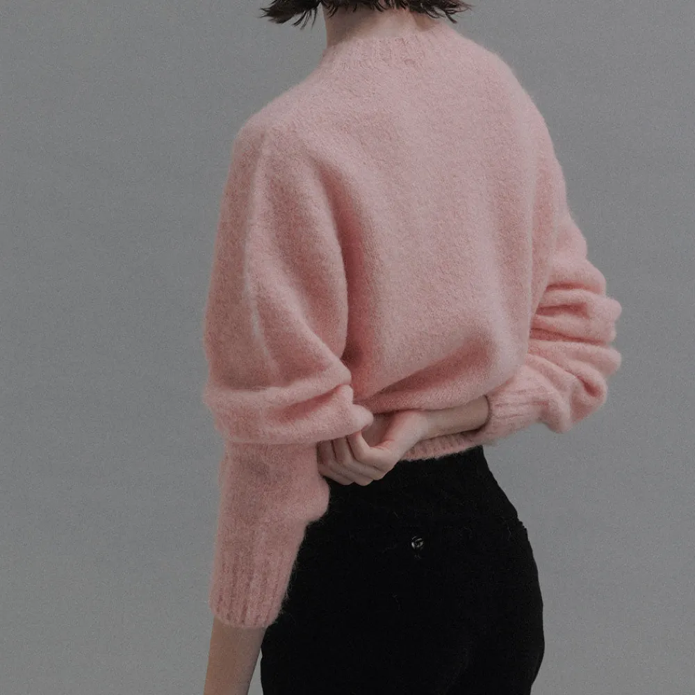 Women Nothing Written - Pull Alpaga - Rose