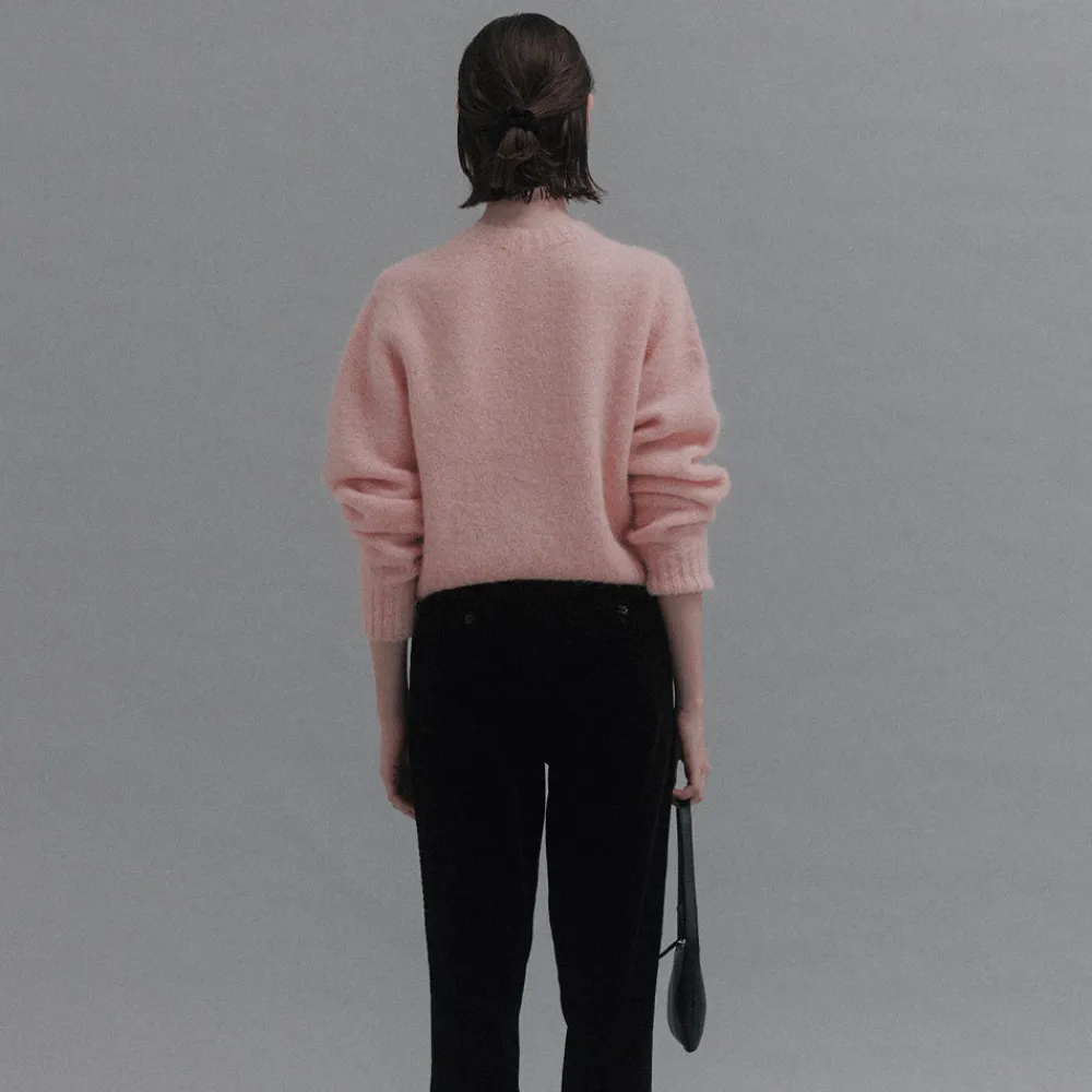 Women Nothing Written - Pull Alpaga - Rose