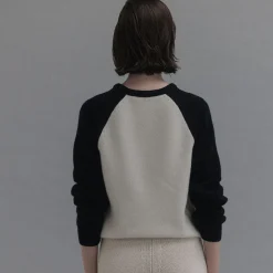 Women Nothing Written - Pull Sweat Laine - Bleu