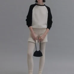 Women Nothing Written - Pull Sweat Laine - Bleu
