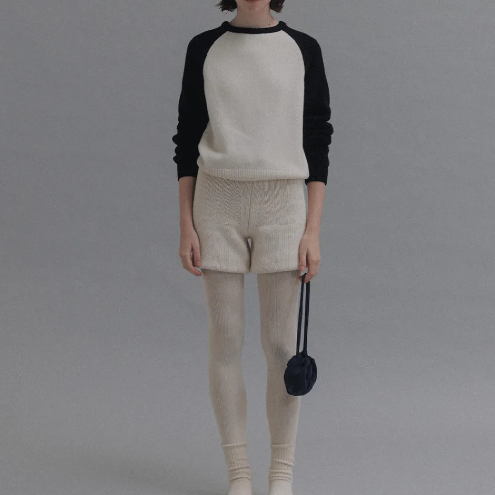 Women Nothing Written - Pull Sweat Laine - Bleu