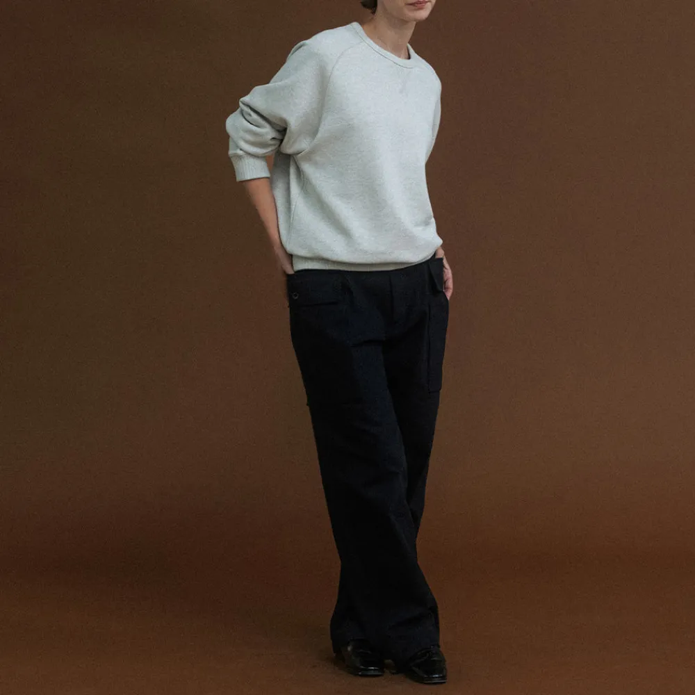 Women Nothing Written - Sweat Vintage - Gris