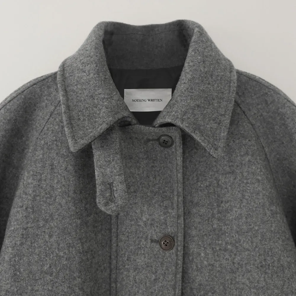 Women Nothing Written -Manteau Cambridge - Gris