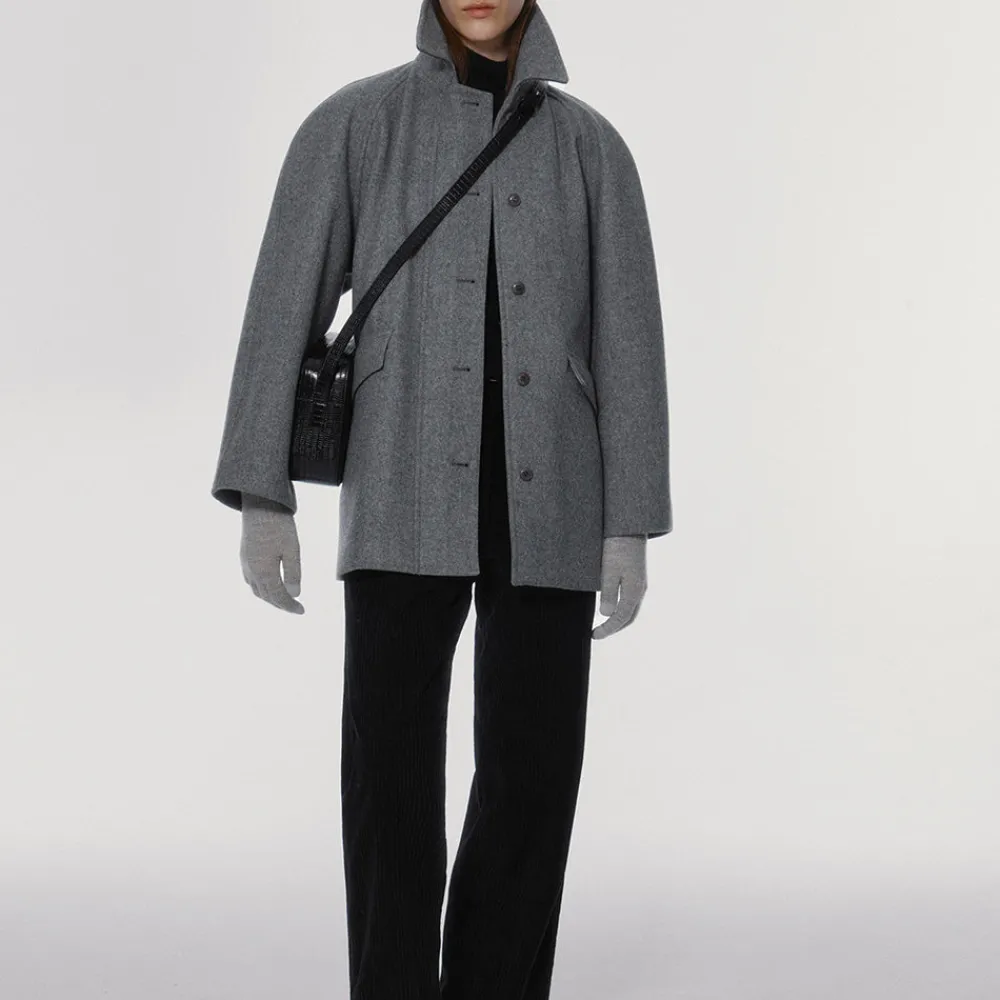 Women Nothing Written -Manteau Cambridge - Gris