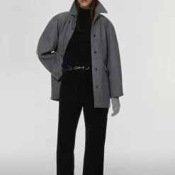 Women Nothing Written -Manteau Cambridge - Gris