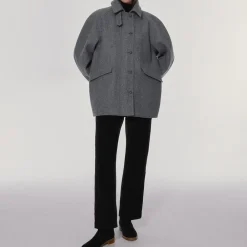 Women Nothing Written -Manteau Cambridge - Gris