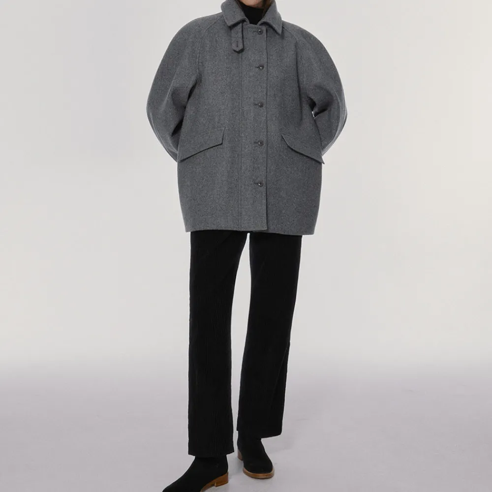 Women Nothing Written -Manteau Cambridge - Gris
