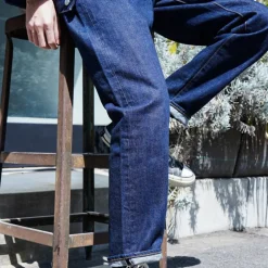 ORDINARY FITS - Jeans Ankle Denim - Indigo