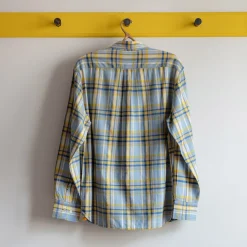 Original Madras Trading Company - Chemise Classique Button Down - Bleu Clair