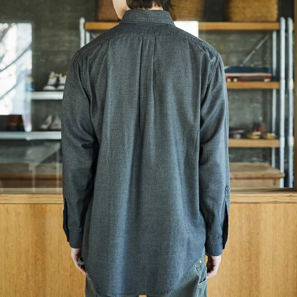 ORSLOW - Chemise en chambray - Charbon