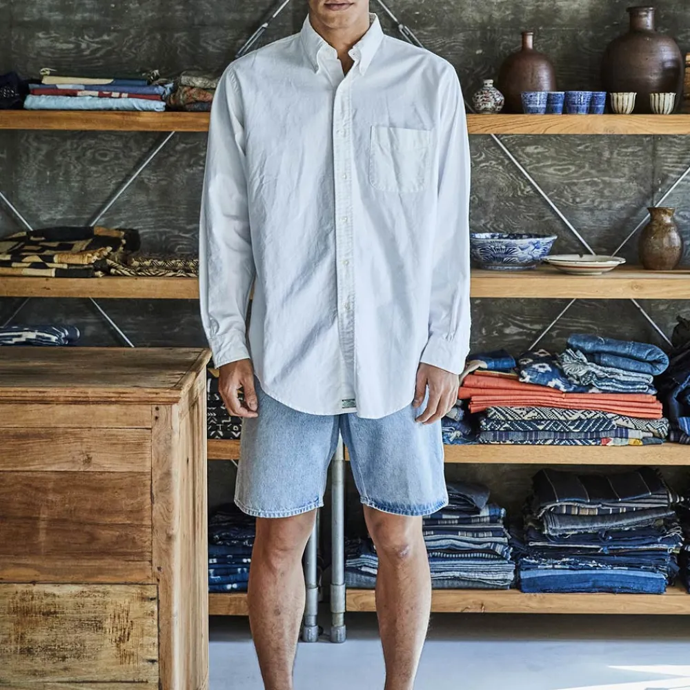 ORSLOW - Chemise Oxford - Blanc