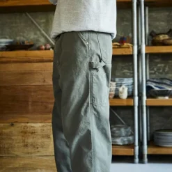 ORSLOW - Pantalon Dad Fit Painter - Vert Militaire